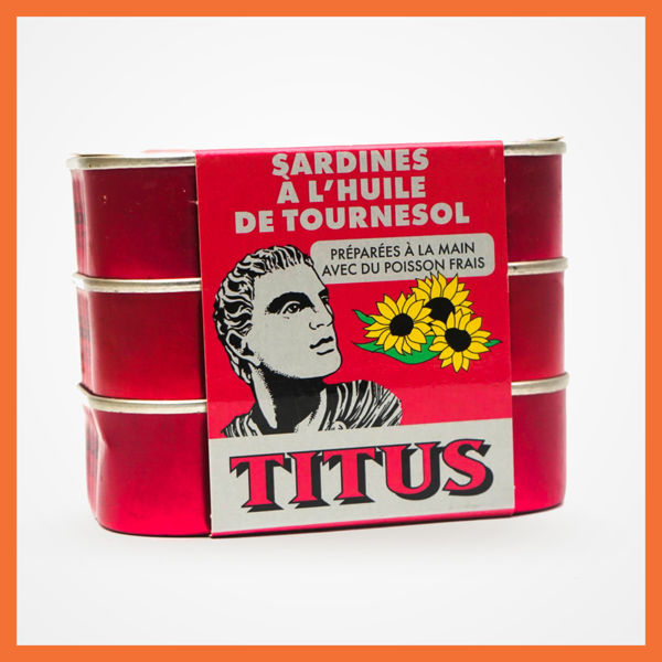 Picture of Titus Sardine in Vegetable Oil