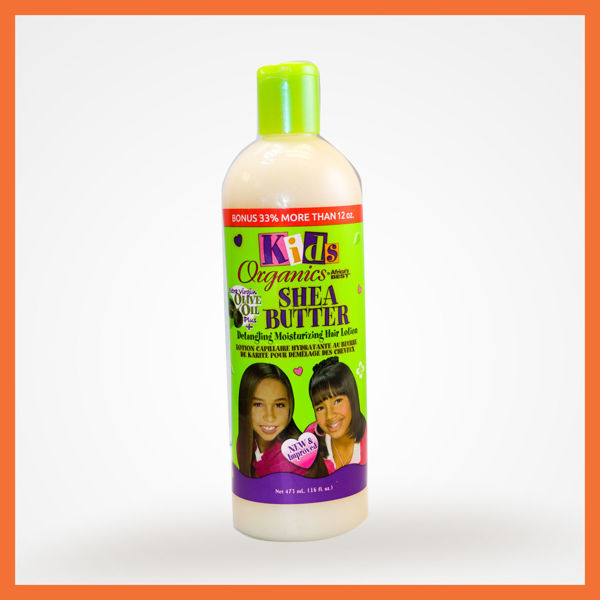 Picture of Kids Organic Extra Olive Oil  &Shea Butter( Detangling Moisturizing Hair Lotion)