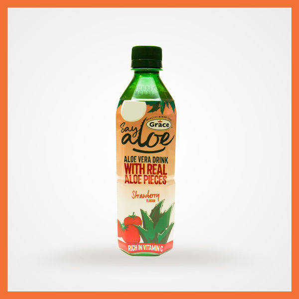 Picture of Aloe Vera Drink  - Strawberry Flavour 1.5l