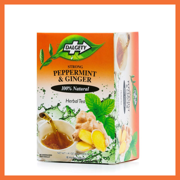 Picture of Dalgety Peppermint & Ginger Herbal Tea- 40g