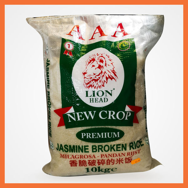 Picture of lion Head New Crop Jasmine Broken Rice