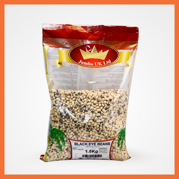 Picture of Jumbo Black Eye Beans - 1.5kg