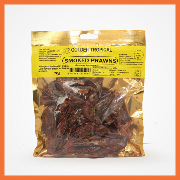 Picture of Golden Tropical Smoked Prawn