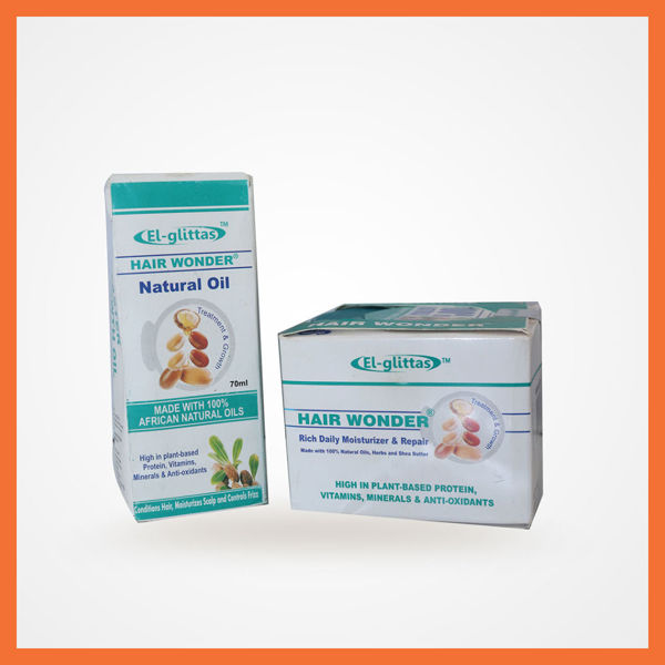 Picture of El-Glittas Hair Wonder  Daily Moisturizer & Oil