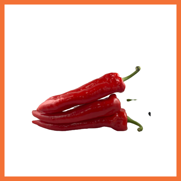 Picture of Long Pointed Red Pepper (x3)